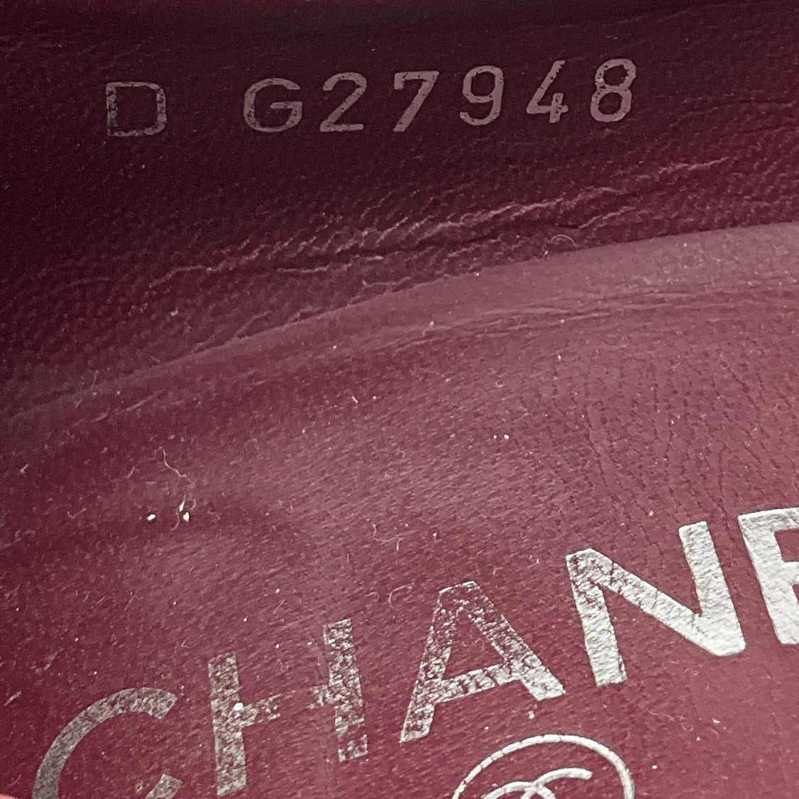 Chanel Dark Burgundy 2011 Suede Wedge Escarpins Pumps