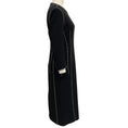Load image into Gallery viewer, Dries van Noten Black Jersey Dress with Crystal Details
