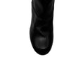 Load image into Gallery viewer, Chloe Black Stitched Detail Tall Leather Boots
