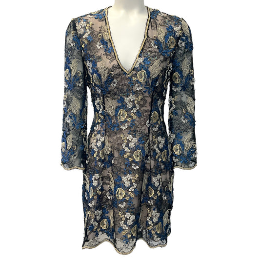 La Perla Blue / Black Lace Dress
