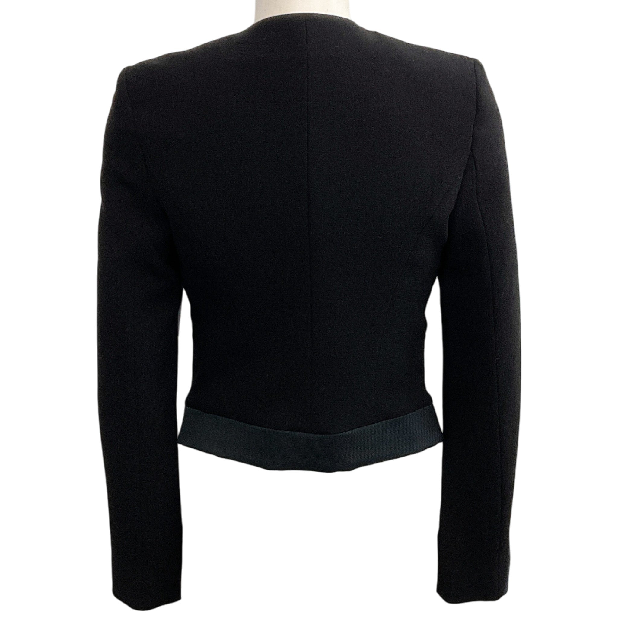 Derek Lam Black Wool Cropped Jacket