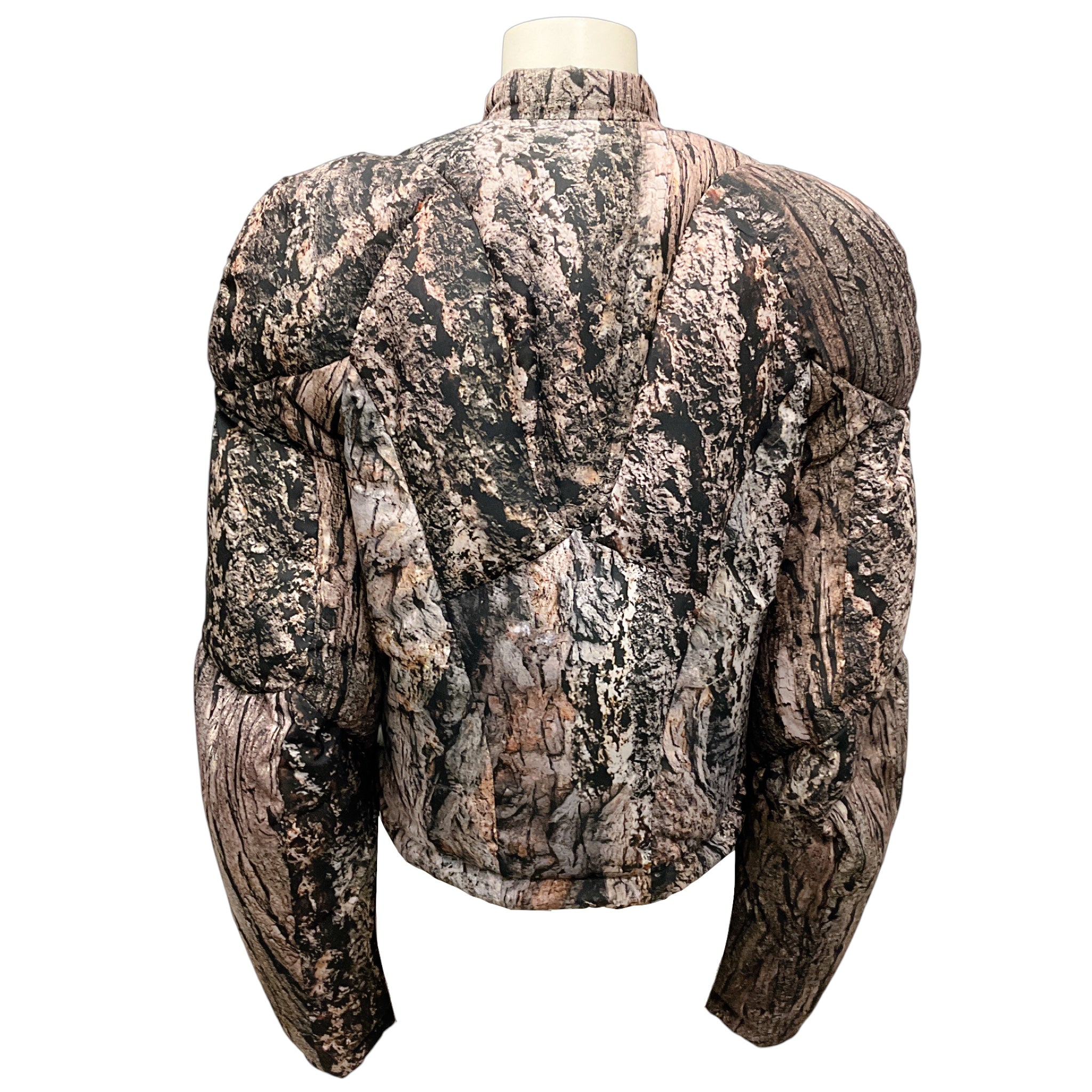 Natasha Zinko Brown Full Zip Puffer Jacket