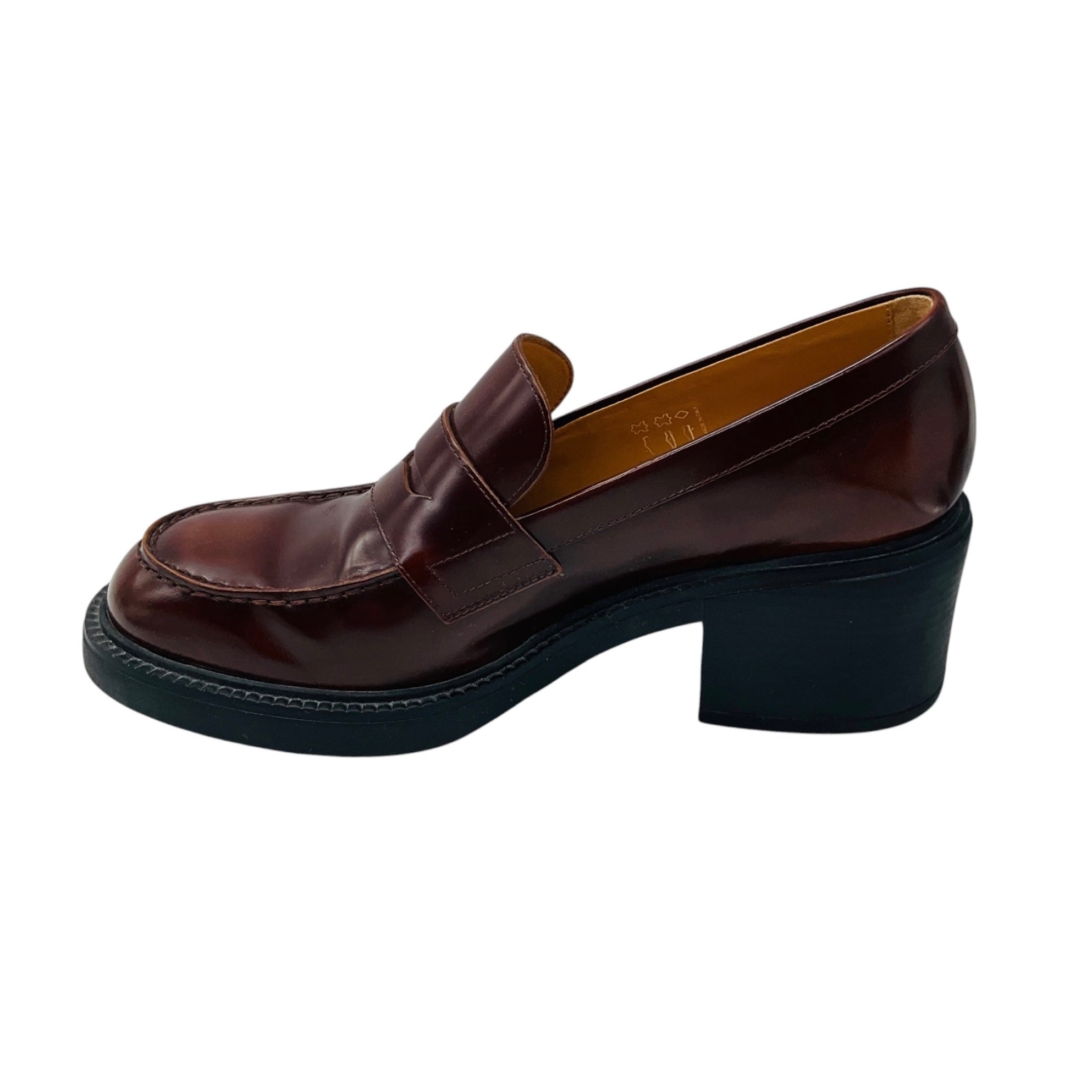 Tod's Brown Leather Gomma Loafers