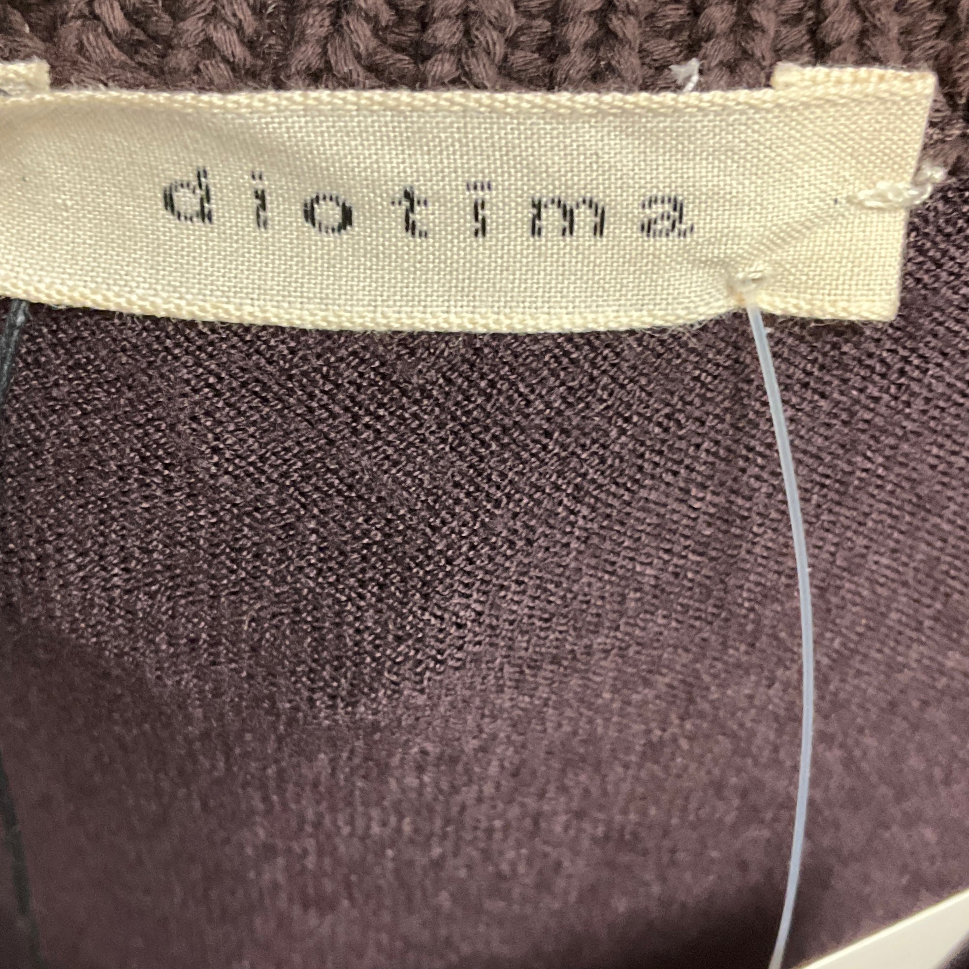 Diotima Brown Nightshade Emin Embellished Midi Dress