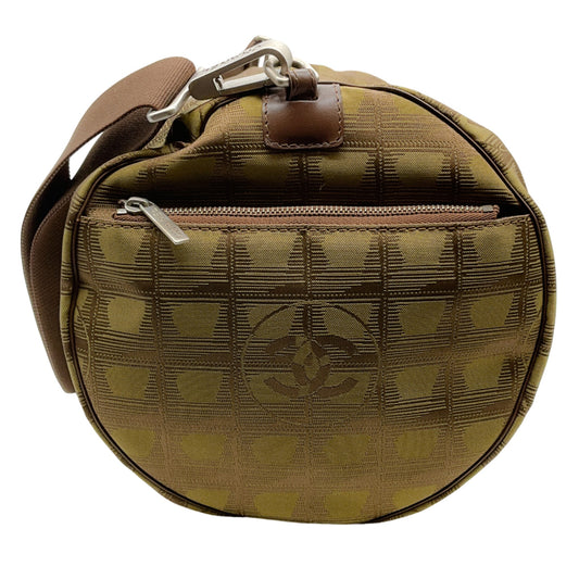 Chanel Vintage 2000 Khaki Travel Duffel