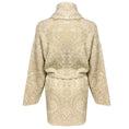 Load image into Gallery viewer, Momoni Beige Reading Knitwear Jacquard Knit Cardigan Sweater
