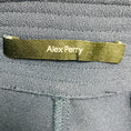 Load image into Gallery viewer, Alex Perry Navy Blue Flared Crepe Pants / Trousers
