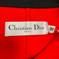 Load image into Gallery viewer, Christian Dior Bright Orange / Light Blue Double Face Fantaisie Coat

