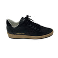 Load image into Gallery viewer, Golden Goose Deluxe Brand Black Leather and Glitter Low Top Ball Star Sneakers
