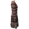 Load image into Gallery viewer, M Missoni Burgundy / Pink Striped Knit Dress

