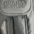 Load image into Gallery viewer, Prada Grey Re-Nylon Shoulder Bag with Pouch
