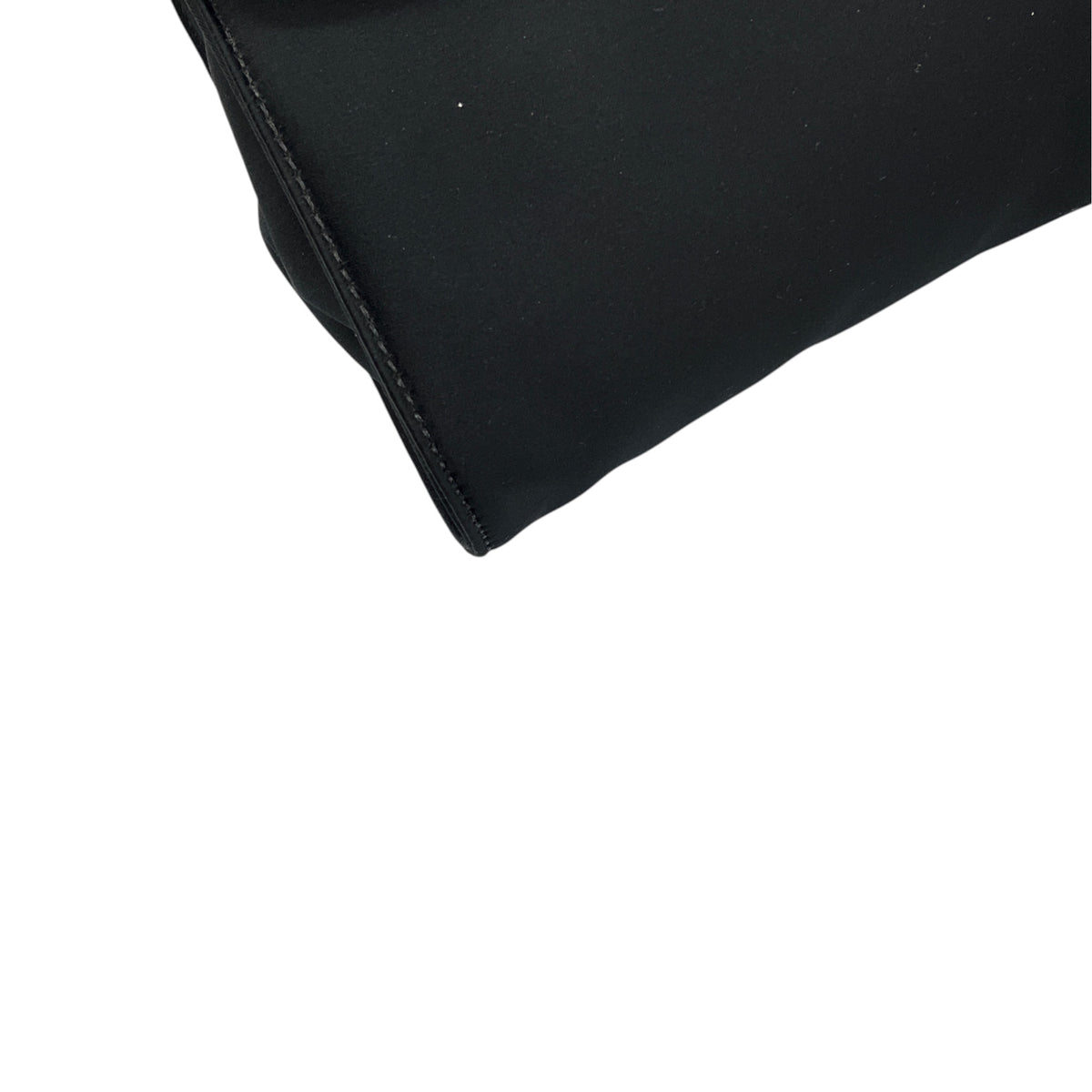 Givenchy Black Satin Evening Bag with Crystal Embellished Chain Strap