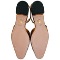Load image into Gallery viewer, Veronica Beard Copper / Black Leather Cecile Slingback Pumps
