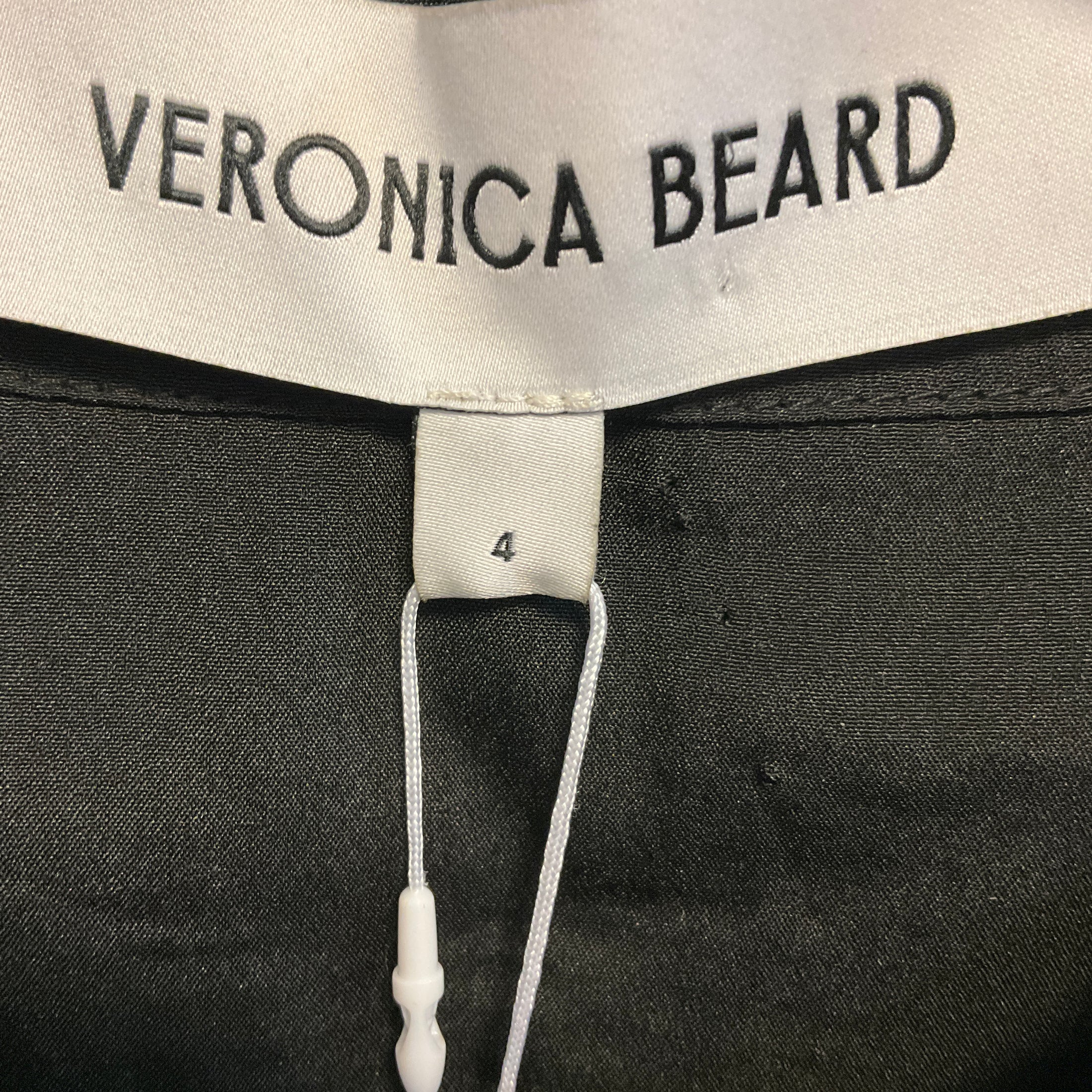 Veronica Beard Black / Off-White Mickey Sequin Jacket