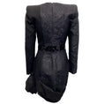 Load image into Gallery viewer, RVDK Limited Edition Black Jacquard Dress with Patent Leather
