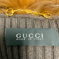 Load image into Gallery viewer, Gucci Brown Fox Fur and Wool Knit Vest
