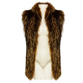 Load image into Gallery viewer, Gucci Brown Fox Fur and Wool Knit Vest

