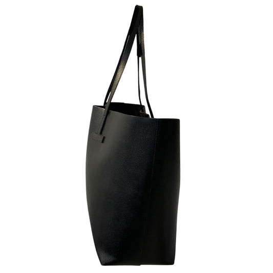 Tom Ford Black Saffiano Leather T Tote Bag