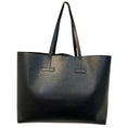 Load image into Gallery viewer, Tom Ford Black Saffiano Leather T Tote Bag
