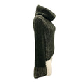 Load image into Gallery viewer, Escada Olive Green Mohair Knit Turtleneck Sweater
