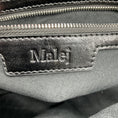 Load image into Gallery viewer, Malej Black Textured Patent Leather Ashiya Handbag

