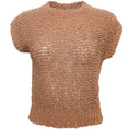 Load image into Gallery viewer, Peserico Beige Chunky Knit Sleeveless Sweater
