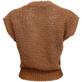 Load image into Gallery viewer, Peserico Beige Chunky Knit Sleeveless Sweater
