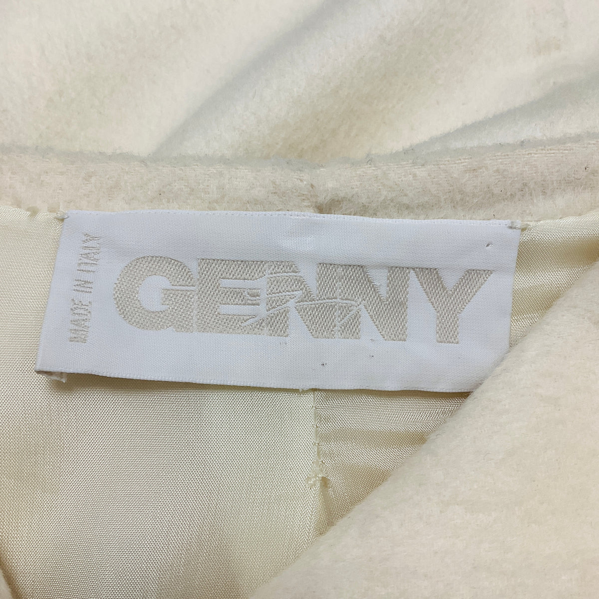 Genny Cream Button Front Angora Jacket