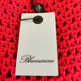 Load image into Gallery viewer, Blumarine Bright Fuchsia Crochet Knit Long Sleeved Dress
