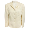 Load image into Gallery viewer, Genny Cream Button Front Angora Jacket
