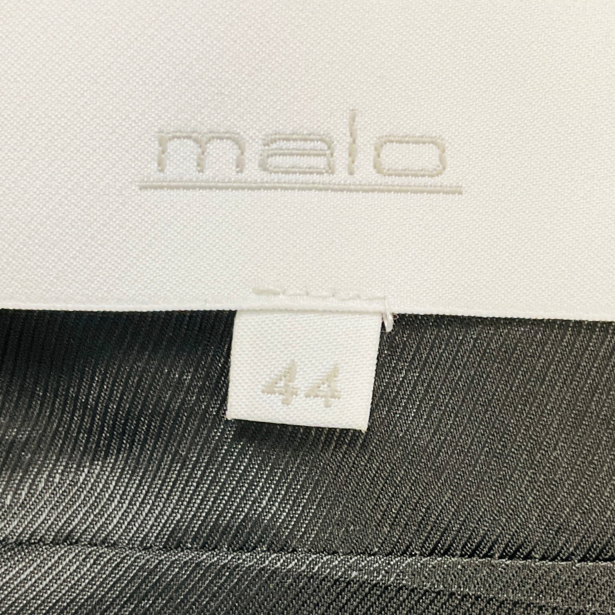 Malo Grey Wool Tweed Jacket with Sequined Collar