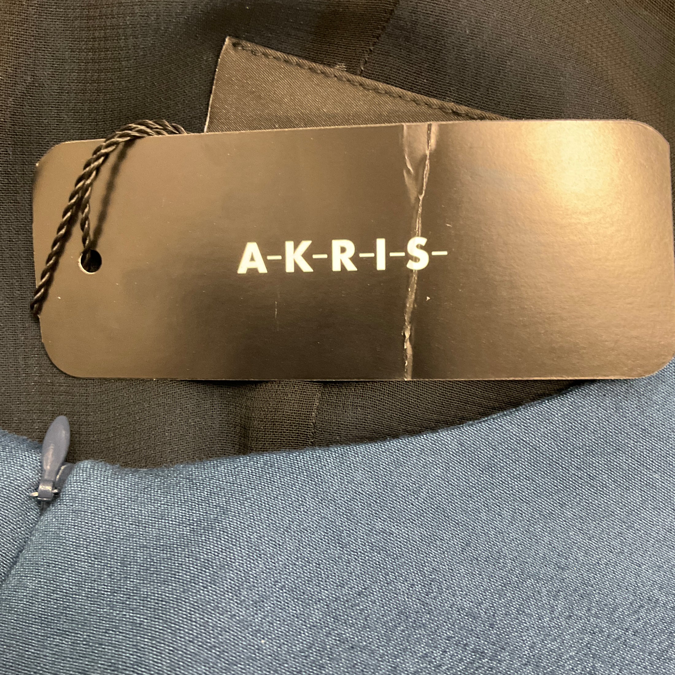 Akris Deep Blue Sleeveless Shift Dress