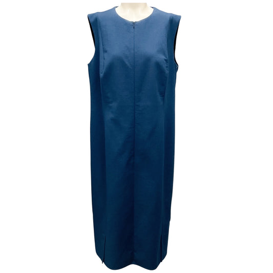 Akris Deep Blue Sleeveless Shift Dress