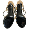 Load image into Gallery viewer, Barbara Bui Gold Strappy Criss Cross Sandals
