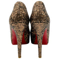 Load image into Gallery viewer, Christian Louboutin Bronze Glitter Hyper Prive Pumps
