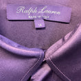 Load image into Gallery viewer, Ralph Lauren Collection Purple Button Front Silk Blouse
