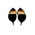 Load image into Gallery viewer, Christian Louboutin Black Pointed Toe Suede D'Orsay Pumps
