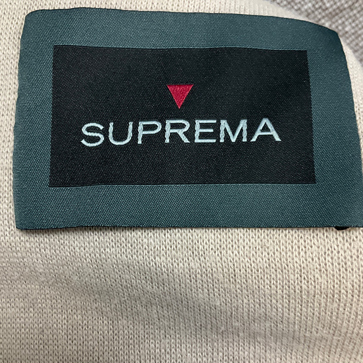 Suprema Taupe Wool Tweed and Lamb Shearling Fur Jacket