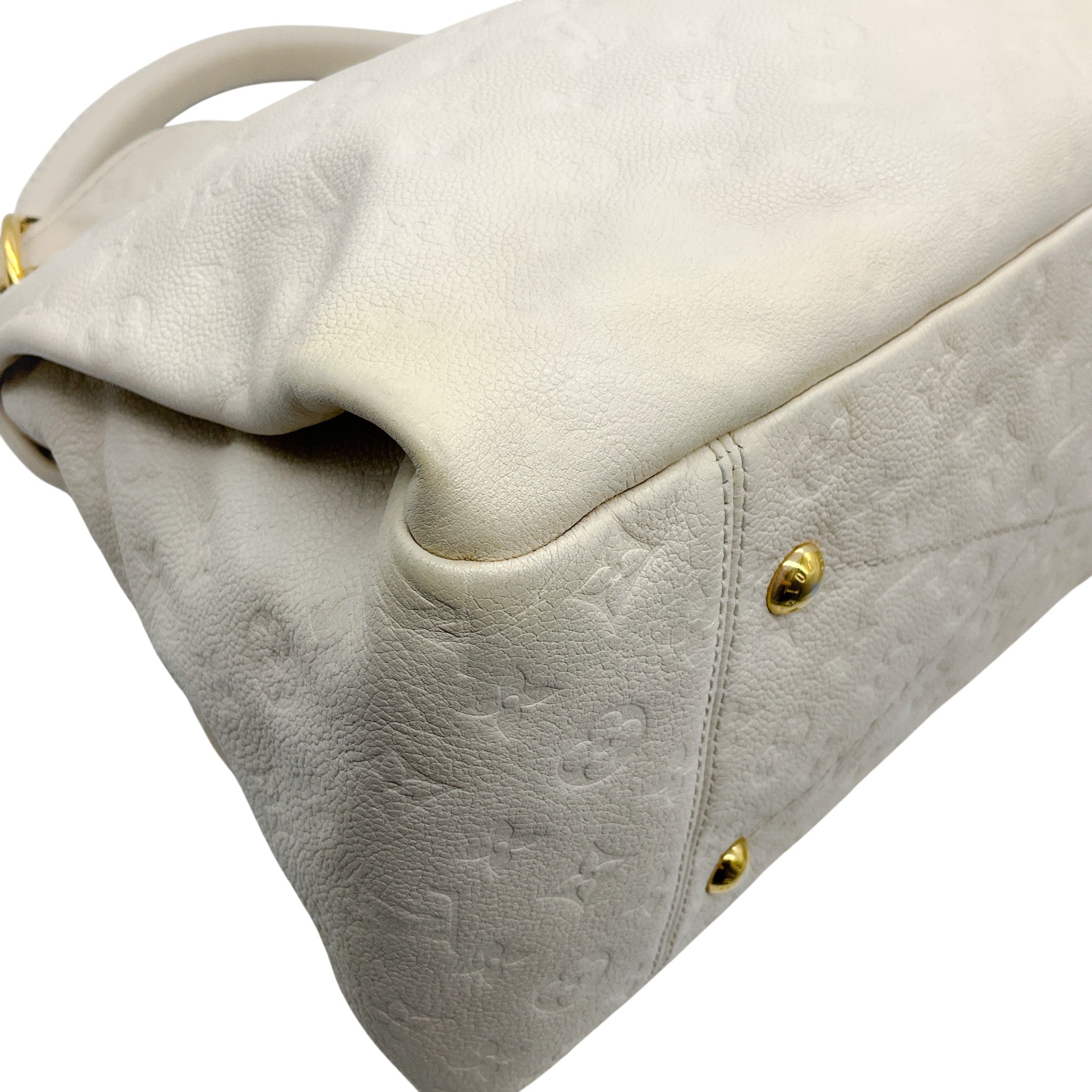 Louis Vuitton 2011 Ivory Empreinte Leather Artsy MM Bag