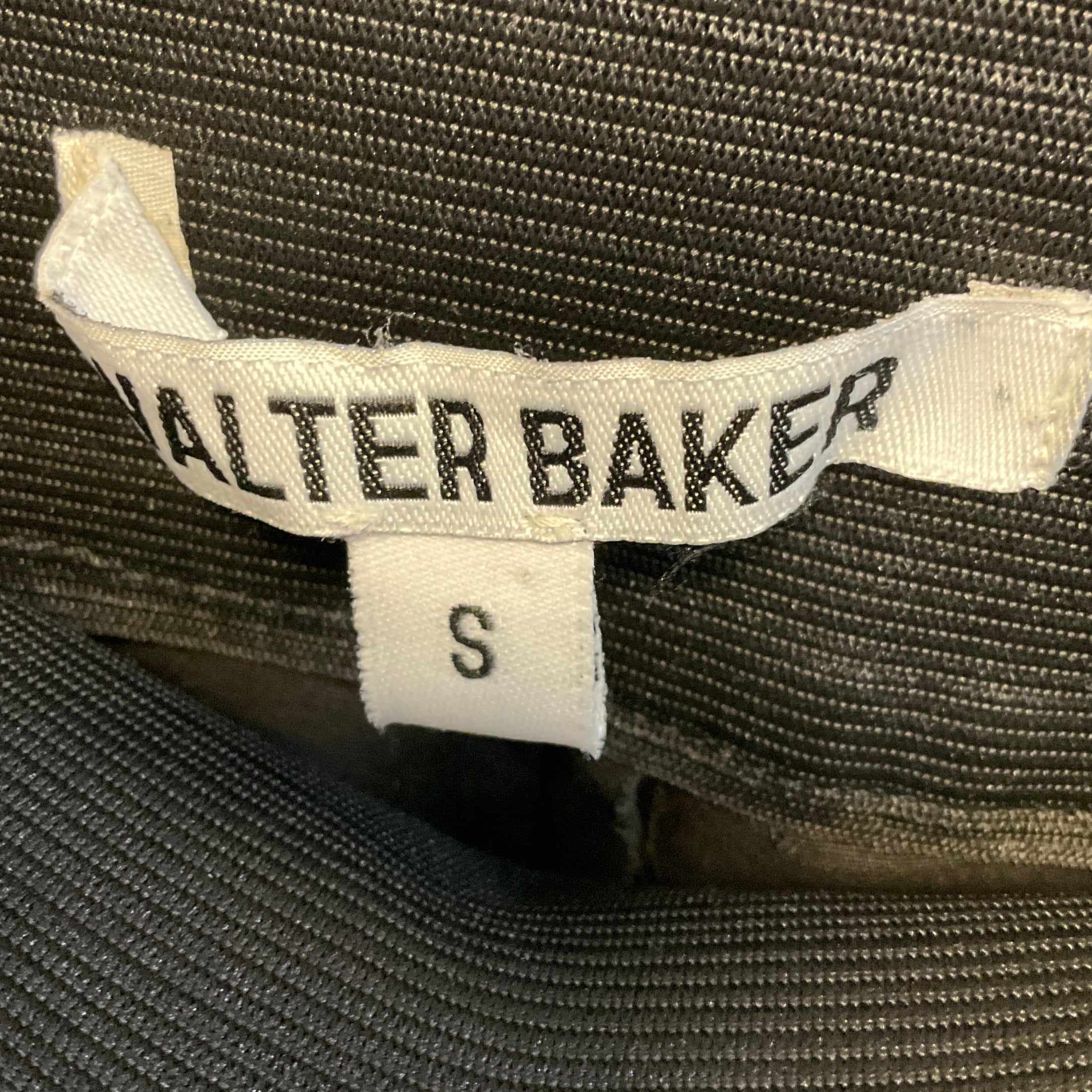 Walter Baker Black Lexie Stretch Leather Flare Pants