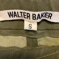 Load image into Gallery viewer, Walter Baker Olive Green Lamb Stretch Leather Pants
