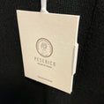 Load image into Gallery viewer, Peserico Black Long Sleeved Crewneck Knit Pullover Sweater with Monili
