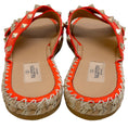 Load image into Gallery viewer, Valentino Orange Leather Rockstud Slide Sandals
