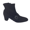 Load image into Gallery viewer, SJP by Sarah Jessica Parker Black Buckle Detail Suede Ankle Boots

