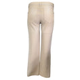 Load image into Gallery viewer, Chanel Beige / Silver Metallic Denim Pants
