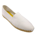 Load image into Gallery viewer, Loro Piana White Suede Espadrille Flats
