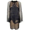 Load image into Gallery viewer, Jean Paul Gaultier Printed Dress with Black Lace Overlay
