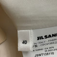 Load image into Gallery viewer, Jil Sander Ivory Padded Shoulder Tailored Blazer / Coat
