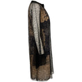 Load image into Gallery viewer, Jean Paul Gaultier Printed Dress with Black Lace Overlay
