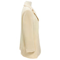 Load image into Gallery viewer, Jil Sander Ivory Padded Shoulder Tailored Blazer / Coat
